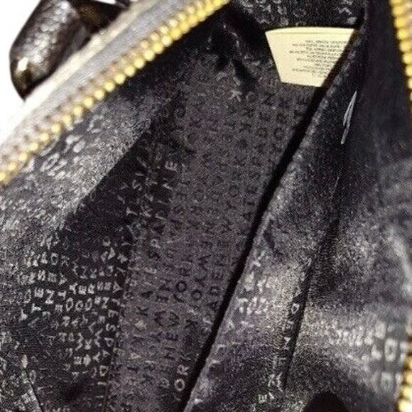 Kate Spade Mini Reiley Laurel Way Glitter Satchel crossbody Wristlet - Picture 9 of 11